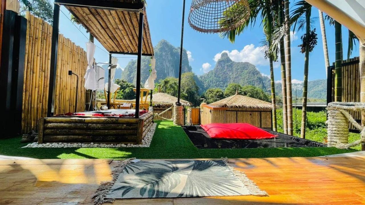 Bridge Hill Cafe Glamping Hotel Khao Sok National Park Exterior foto