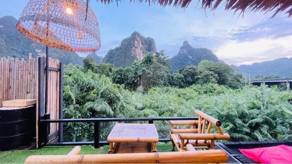 Bridge Hill Cafe Glamping Hotel Khao Sok National Park Exterior foto